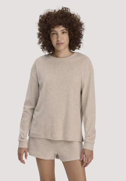 hessnatur Frottee Loungeshirt Oversize PURE COTTON aus reiner Bio-Baumwolle